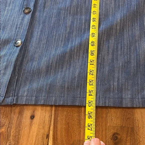 FRNCH Sleeveless Denim Blue Maxi Dress - Picture 7 of 8